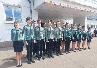 Смотр строя и патриотической песни  прошел в образовательных учреждениях городского округа Солнечногорск.